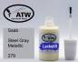 Preview: Saab, Steel Gray Metallic, 279: 20ml Lackstift, von ATW Autoteile West.